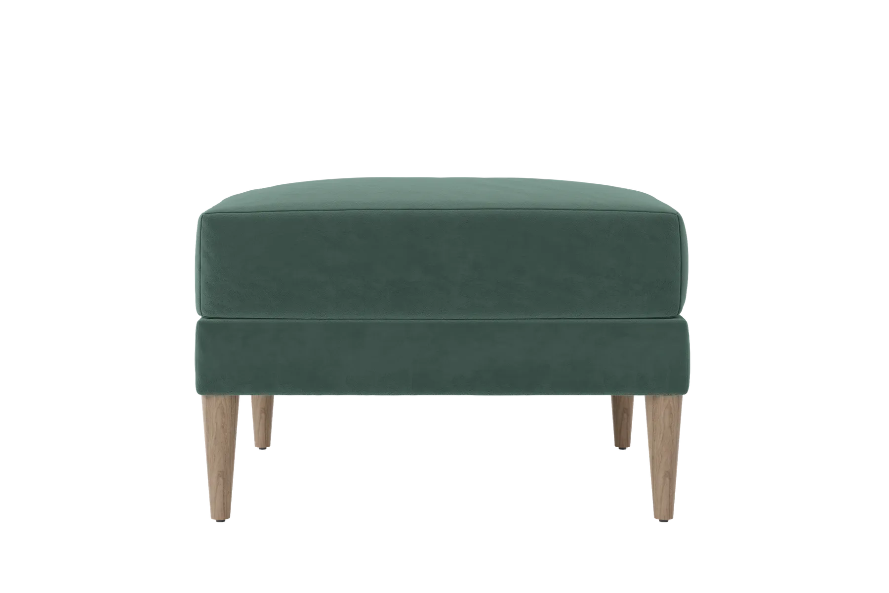 The Essential Ottoman in Recycled Velvet