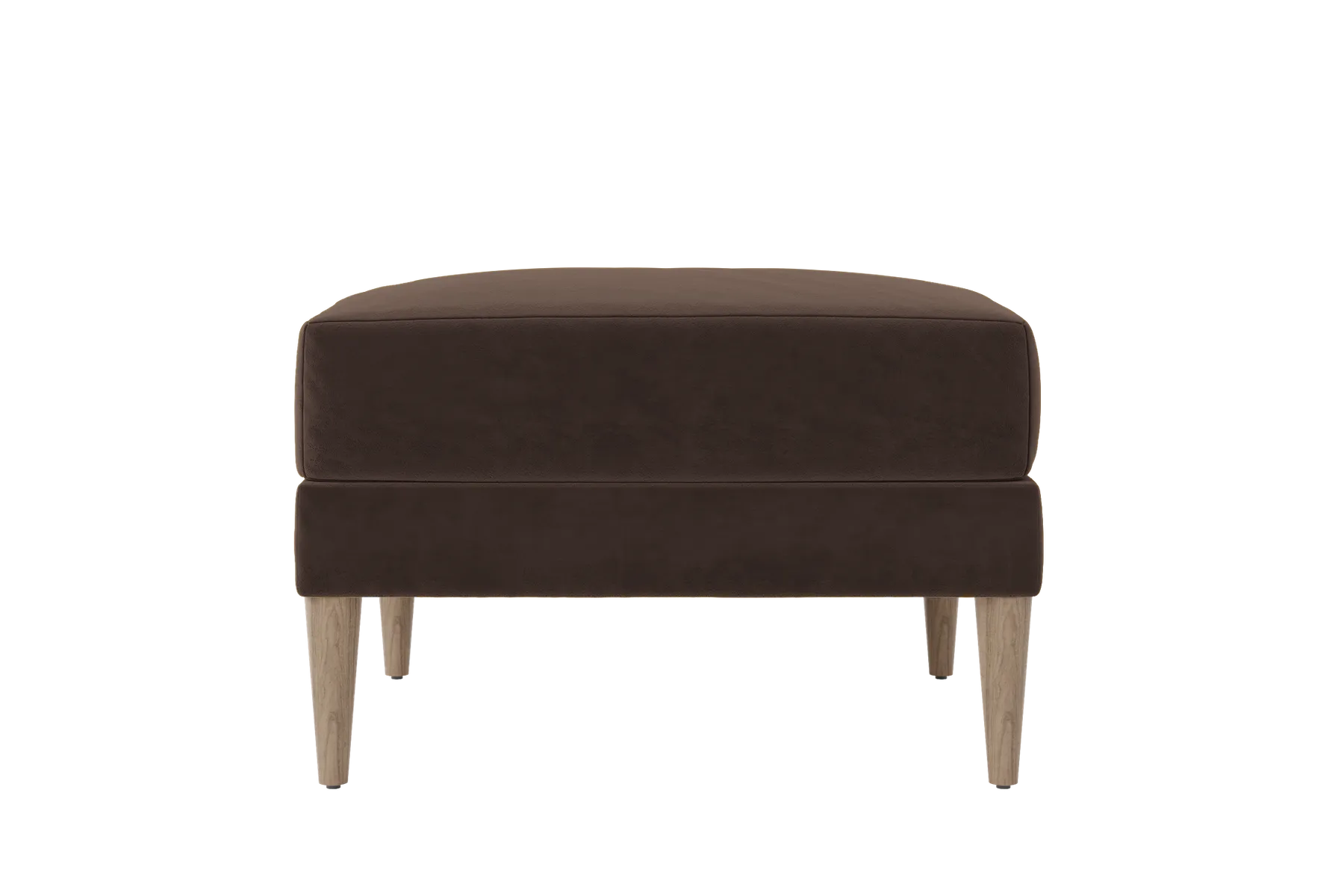 The Essential Ottoman in Recycled Velvet