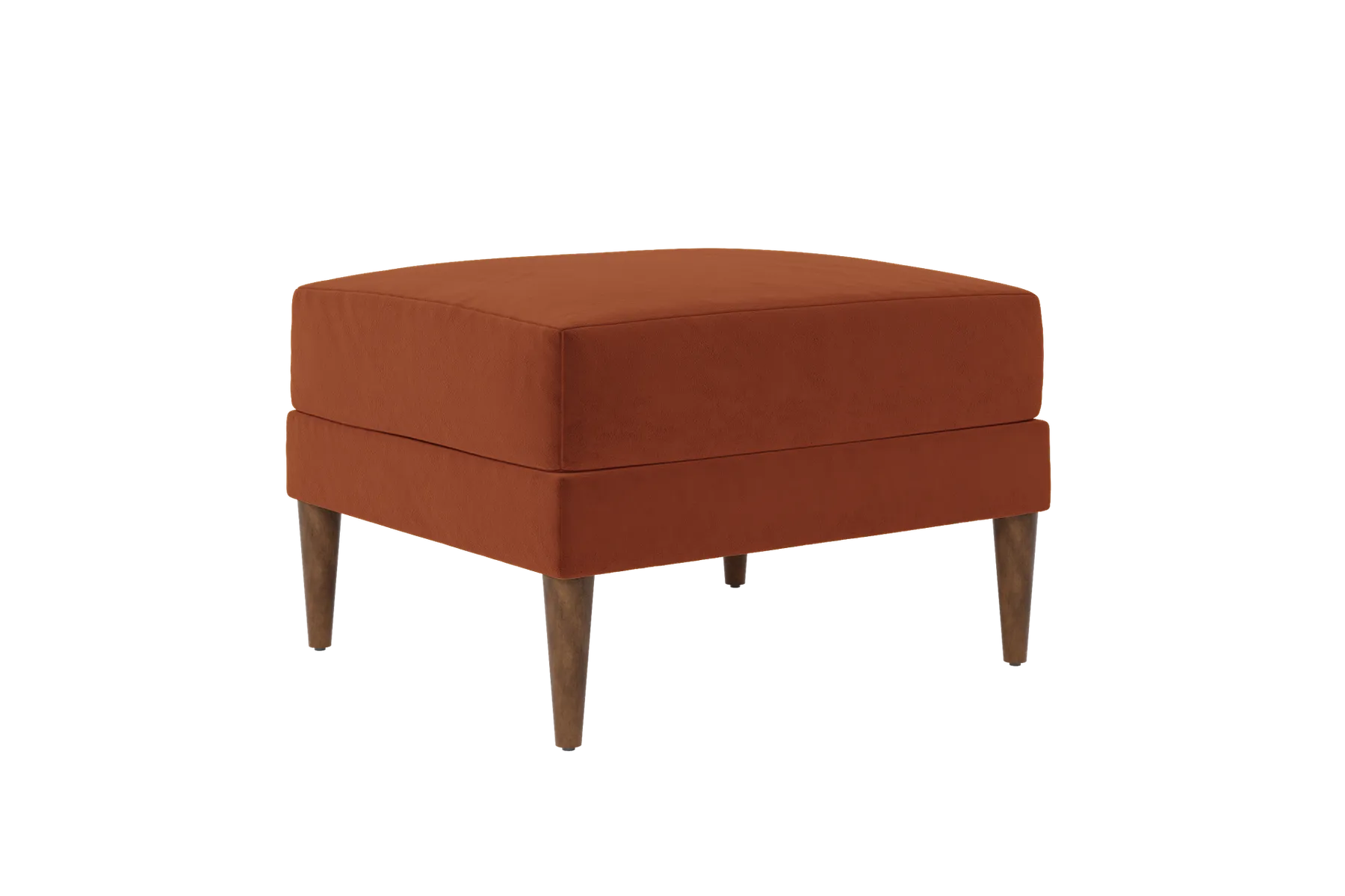 The Essential Ottoman in Recycled Velvet