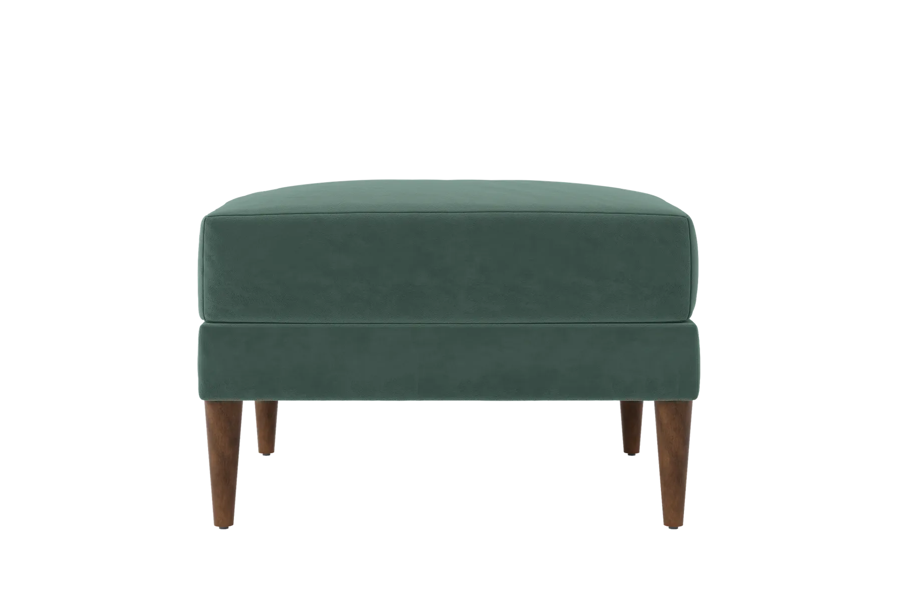 The Essential Ottoman in Recycled Velvet