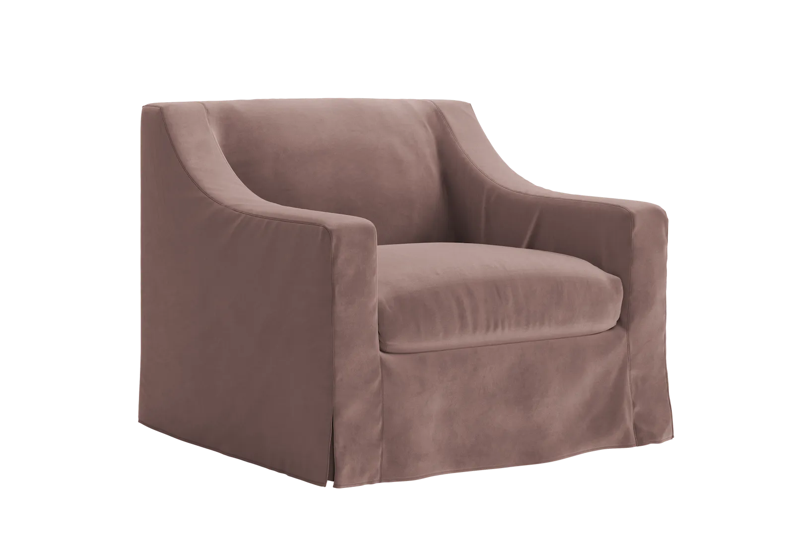 The Evergreen Chair in Recycled Velvet