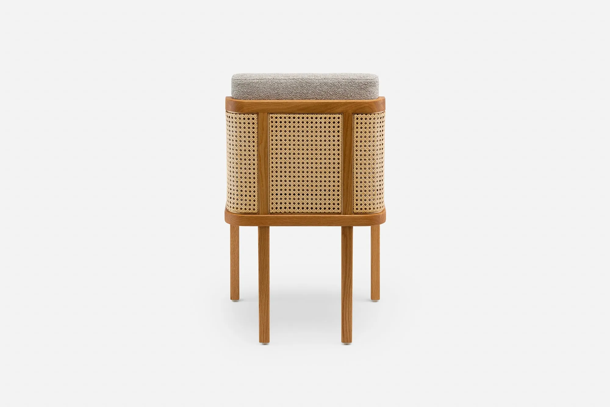 THRONE DINING CHAIR - RATTAN