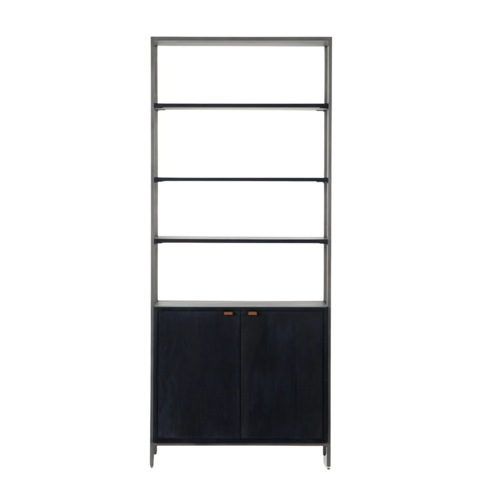 Trevor Bookcase - Black Wash