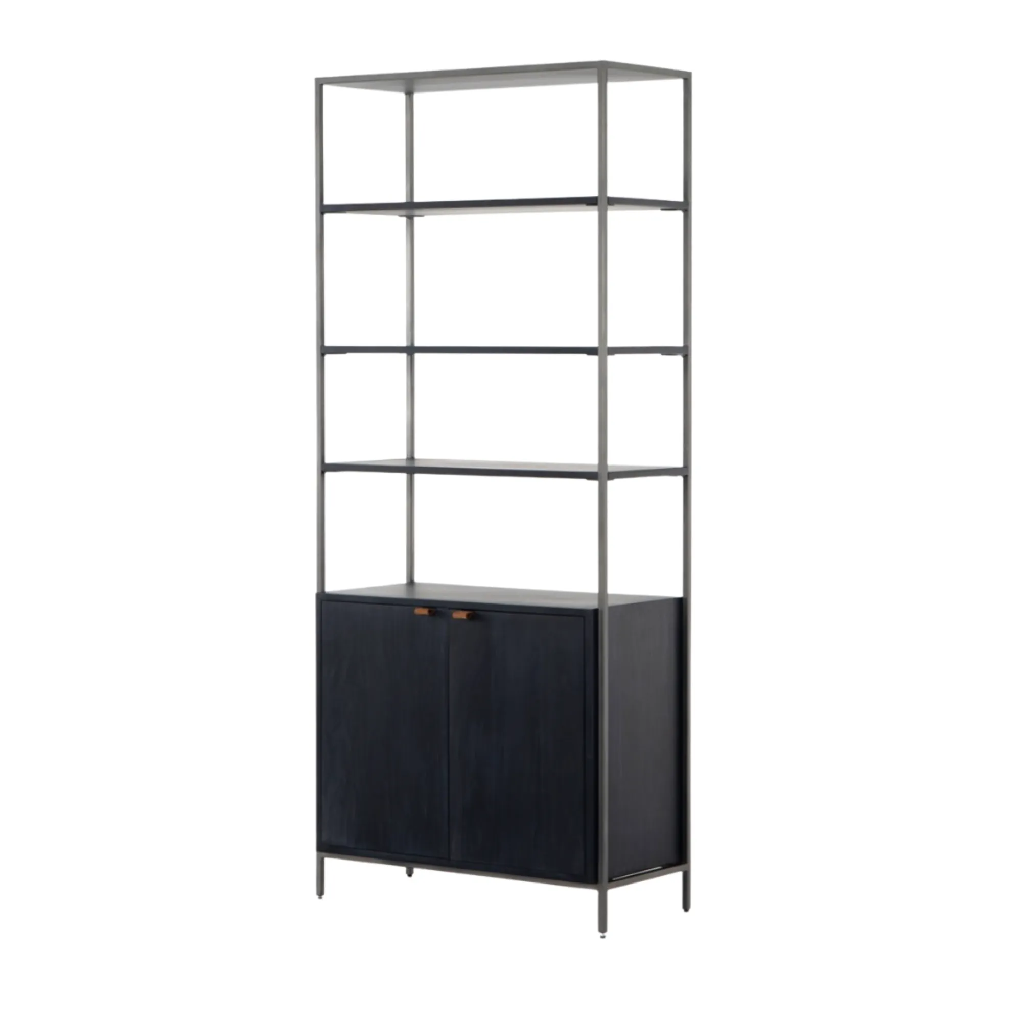 Trevor Bookcase - Black Wash