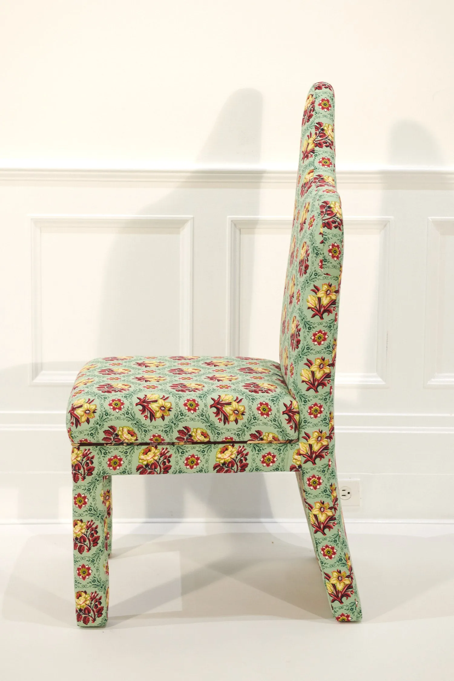 Upholstered Armchair in Vintage Floral