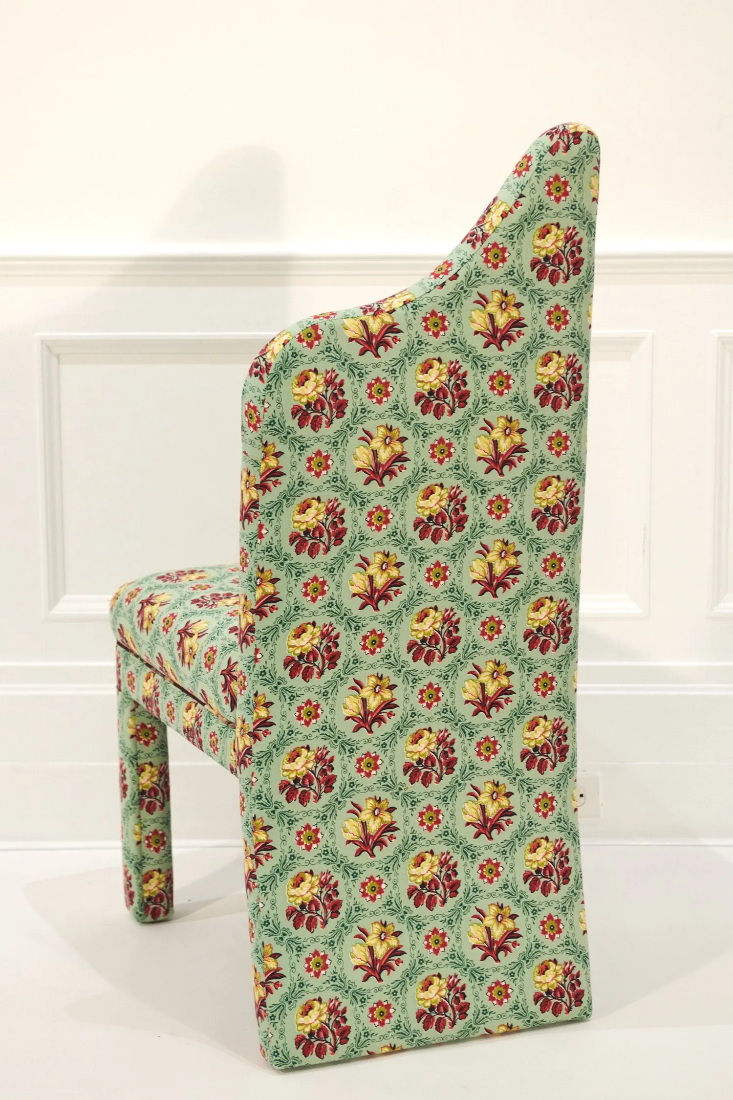 Upholstered Armchair in Vintage Floral