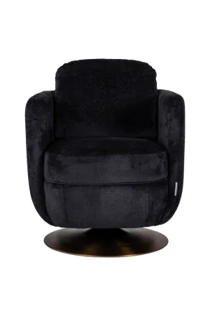 Upholstered Modern Swivel Chair | OROA Turner