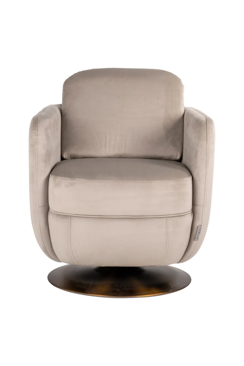 Upholstered Modern Swivel Chair | OROA Turner