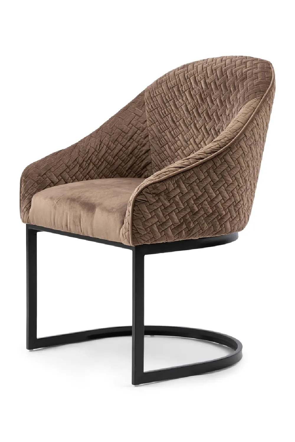 Velvet Cantilevered Dining Armchair | Rivièra Maison Lincoln