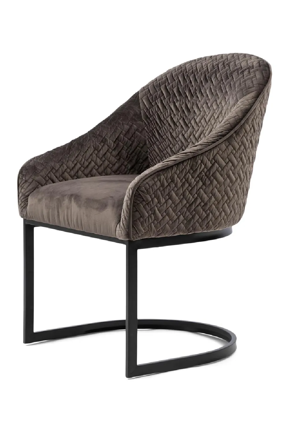 Velvet Cantilevered Dining Armchair | Rivièra Maison Lincoln