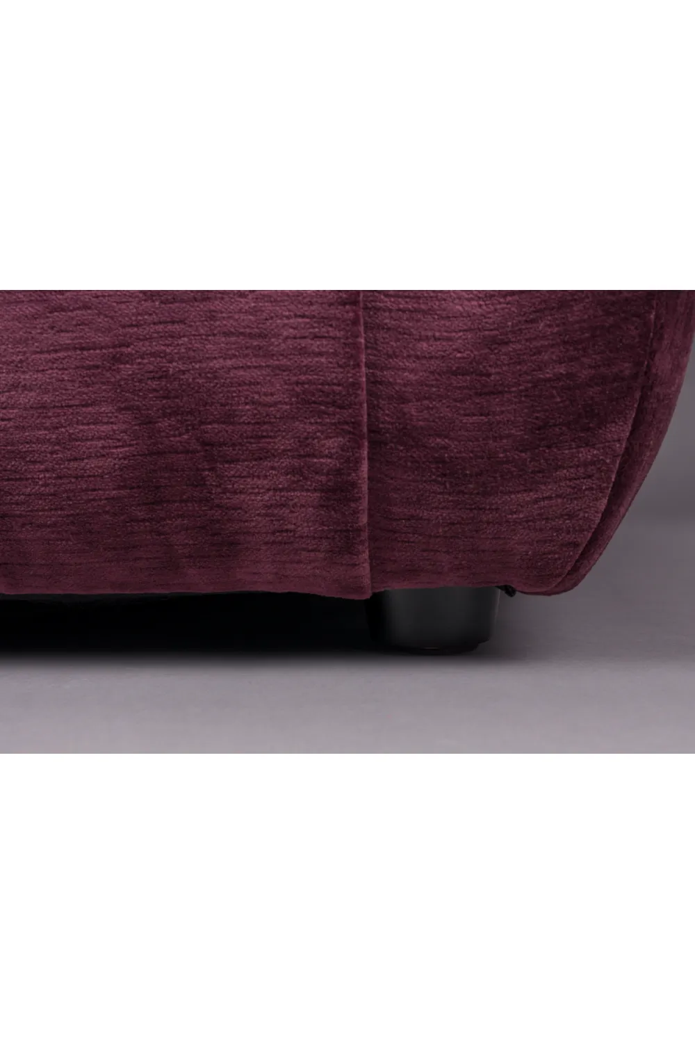 Velvet Plum 3-Seater Sofa | Dutchbone Giada