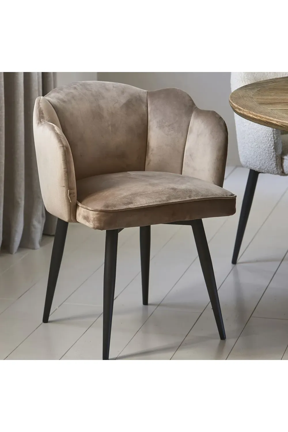 Velvet Swivel Dining Chair | Rivièra Maison Dauphine