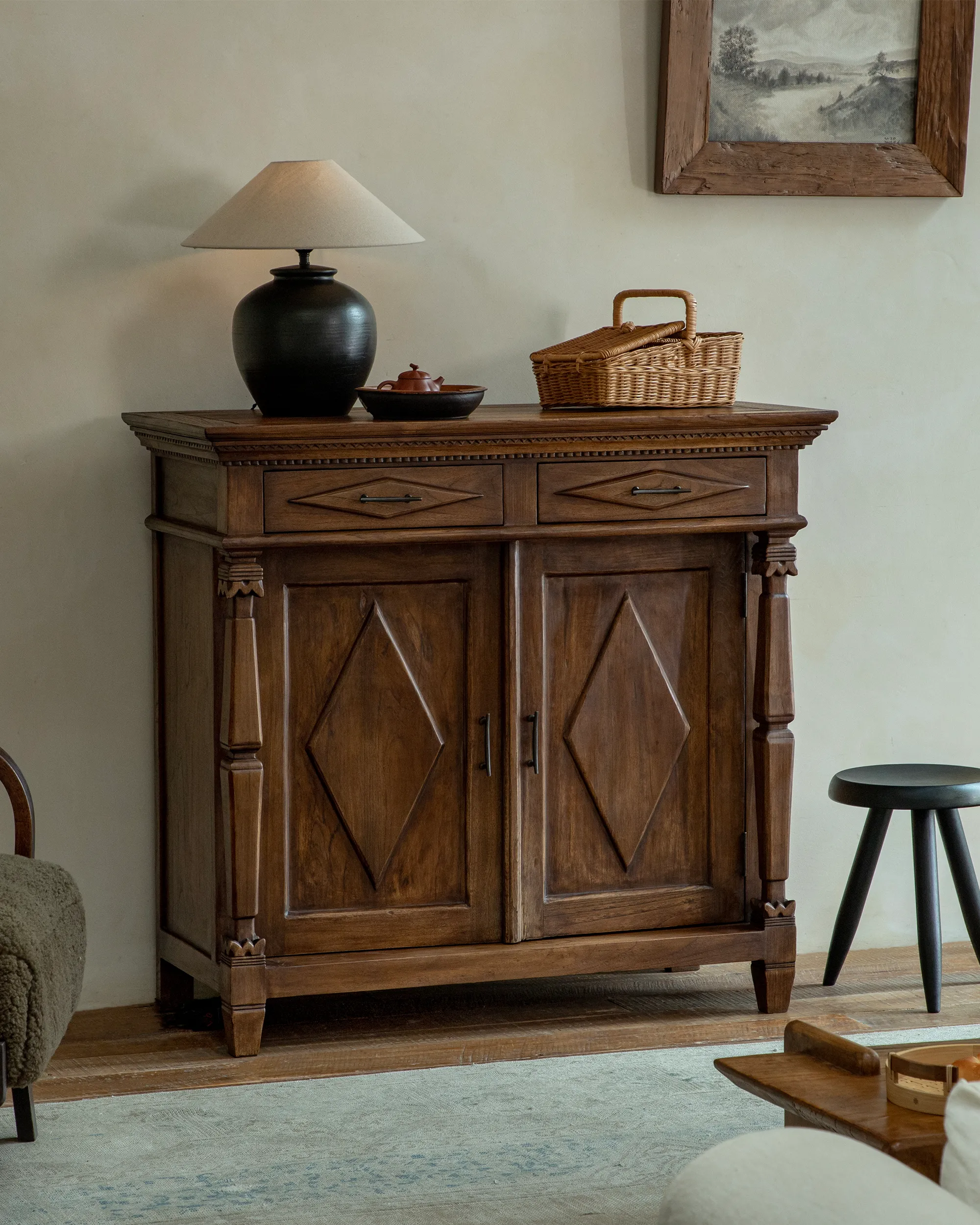 Victoria Teak Cabinet