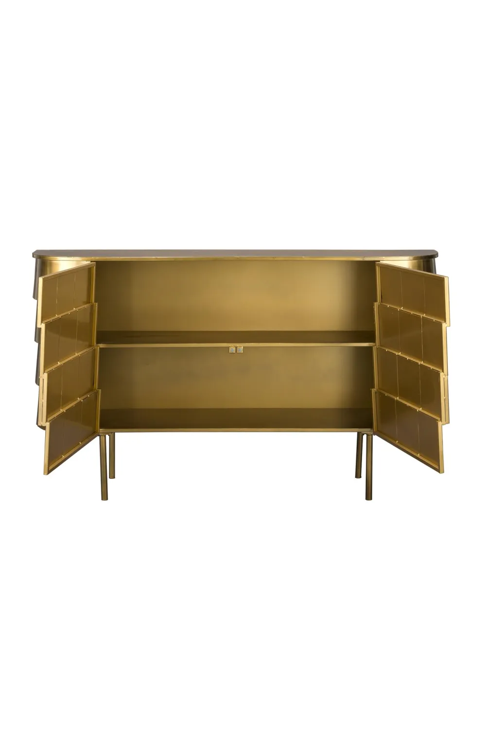 Vintage Gold Sideboard | Dutchbone Hanna