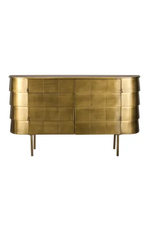 Vintage Gold Sideboard | Dutchbone Hanna