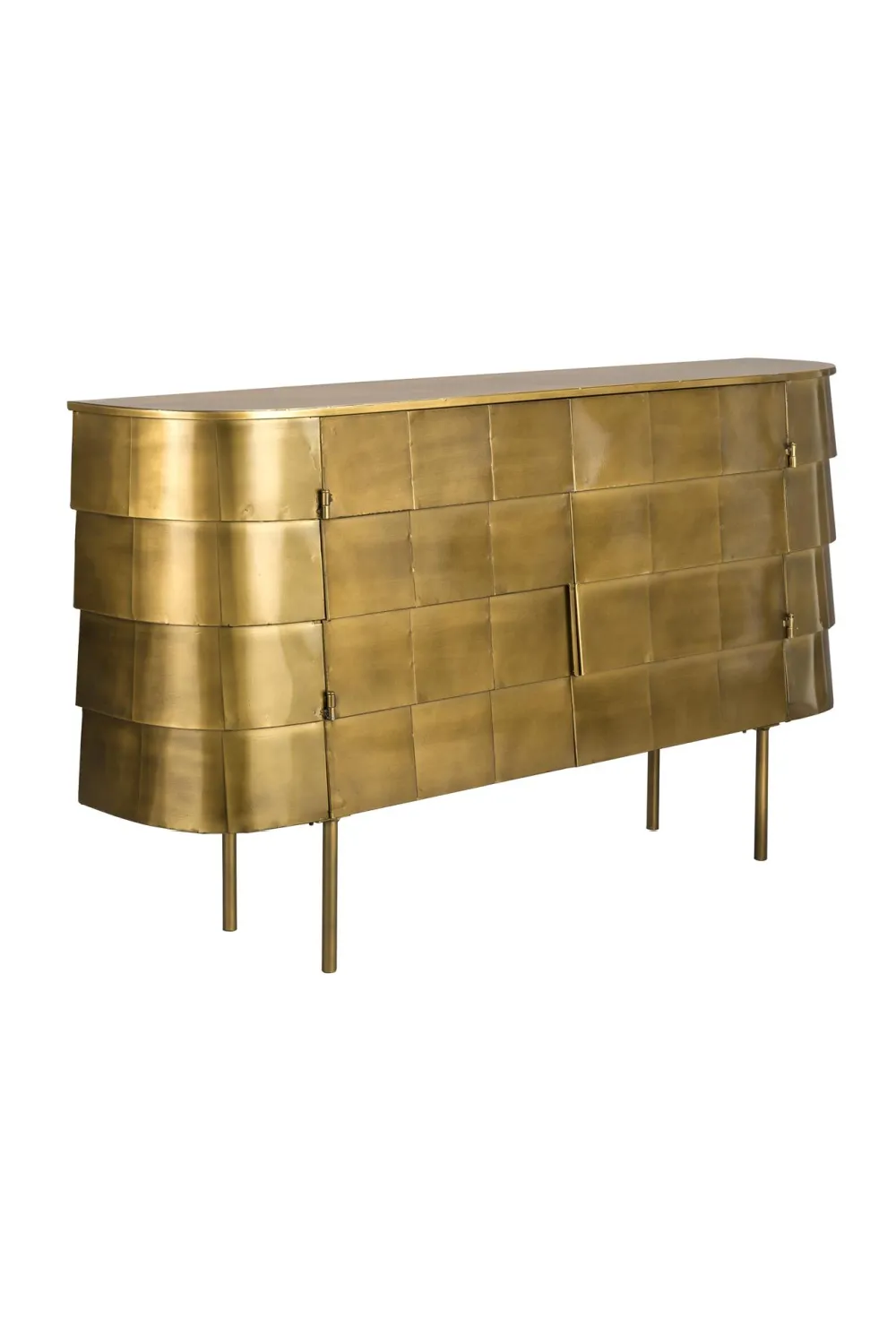 Vintage Gold Sideboard | Dutchbone Hanna