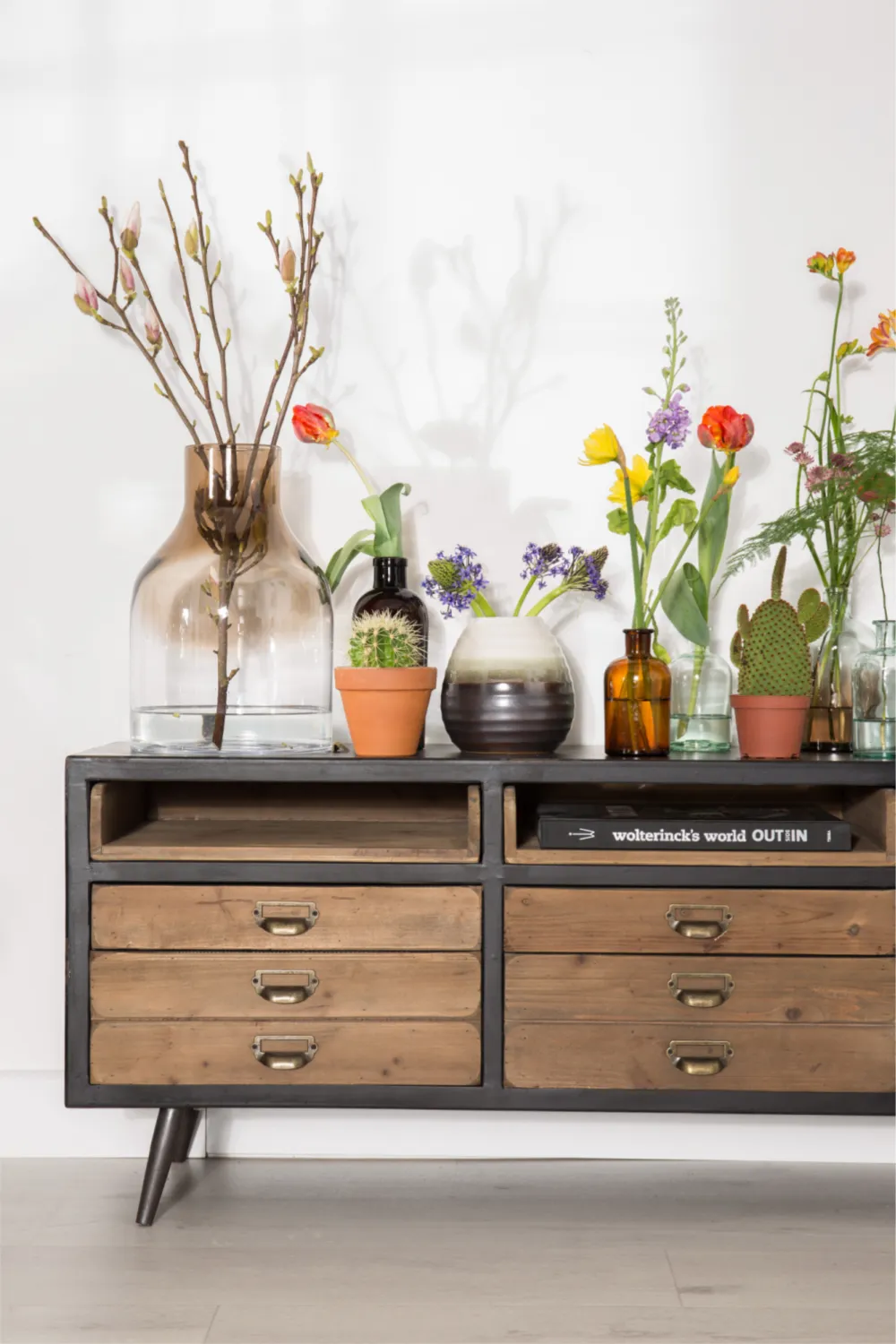 Vintage Wooden Sideboard | Dutchbone Sol