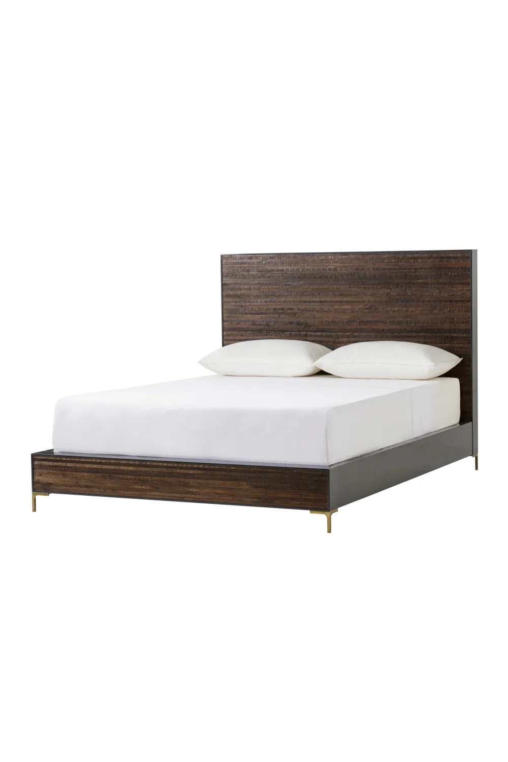 Weathered Peroba Queen Bed | Andrew Martin Zuma