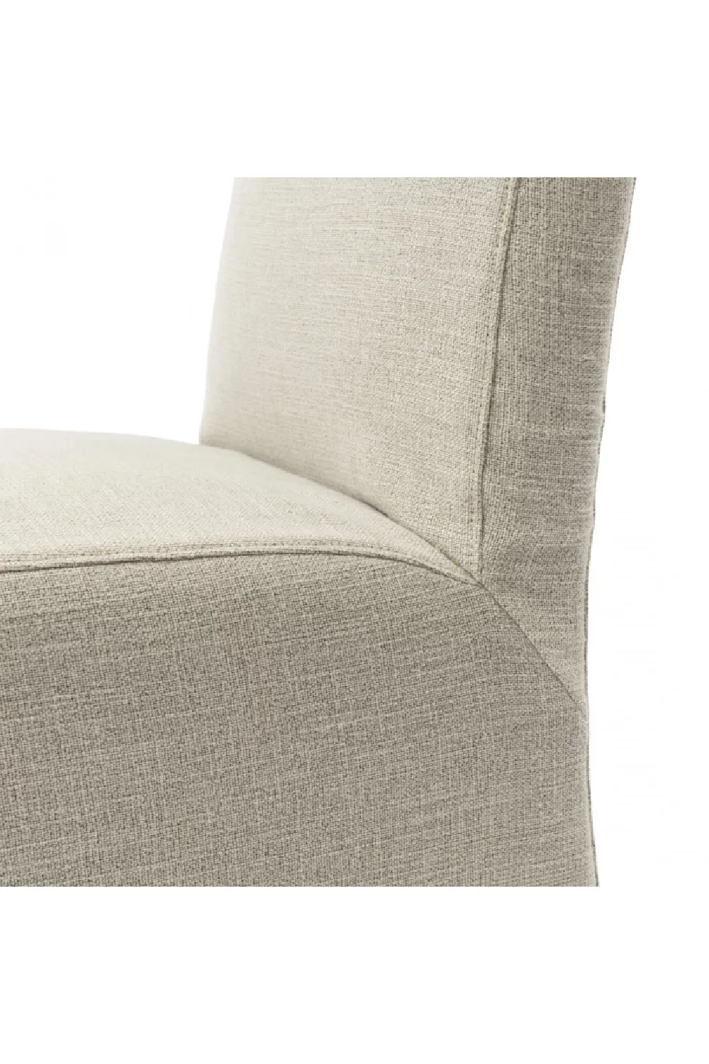 Wheeled Tweed Dining Chair | Rivièra Maison Firenze