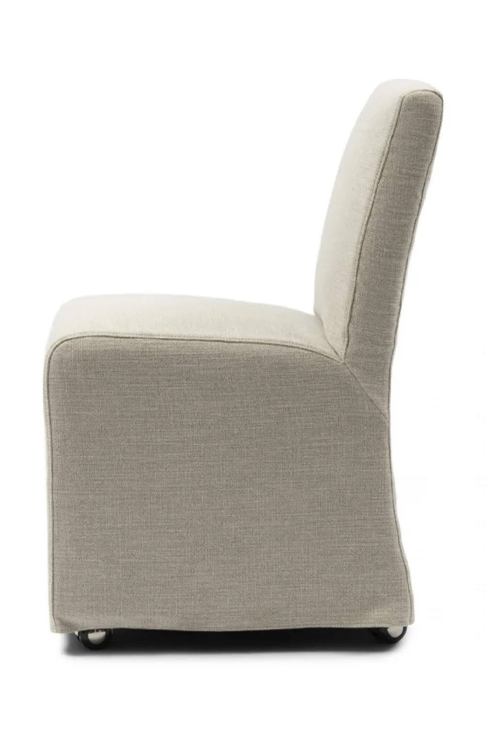 Wheeled Tweed Dining Chair | Rivièra Maison Firenze