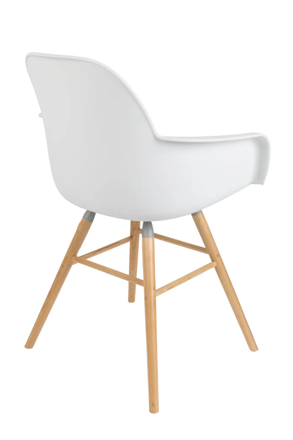 White Molded Dining Armchairs (2) | Zuiver Albert Kuip