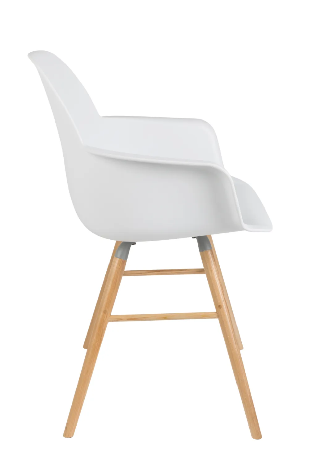 White Molded Dining Armchairs (2) | Zuiver Albert Kuip