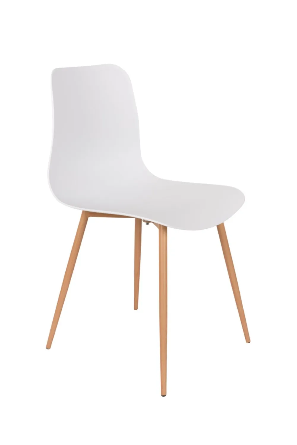 White Molded Dining Chairs (2) | DF Leon