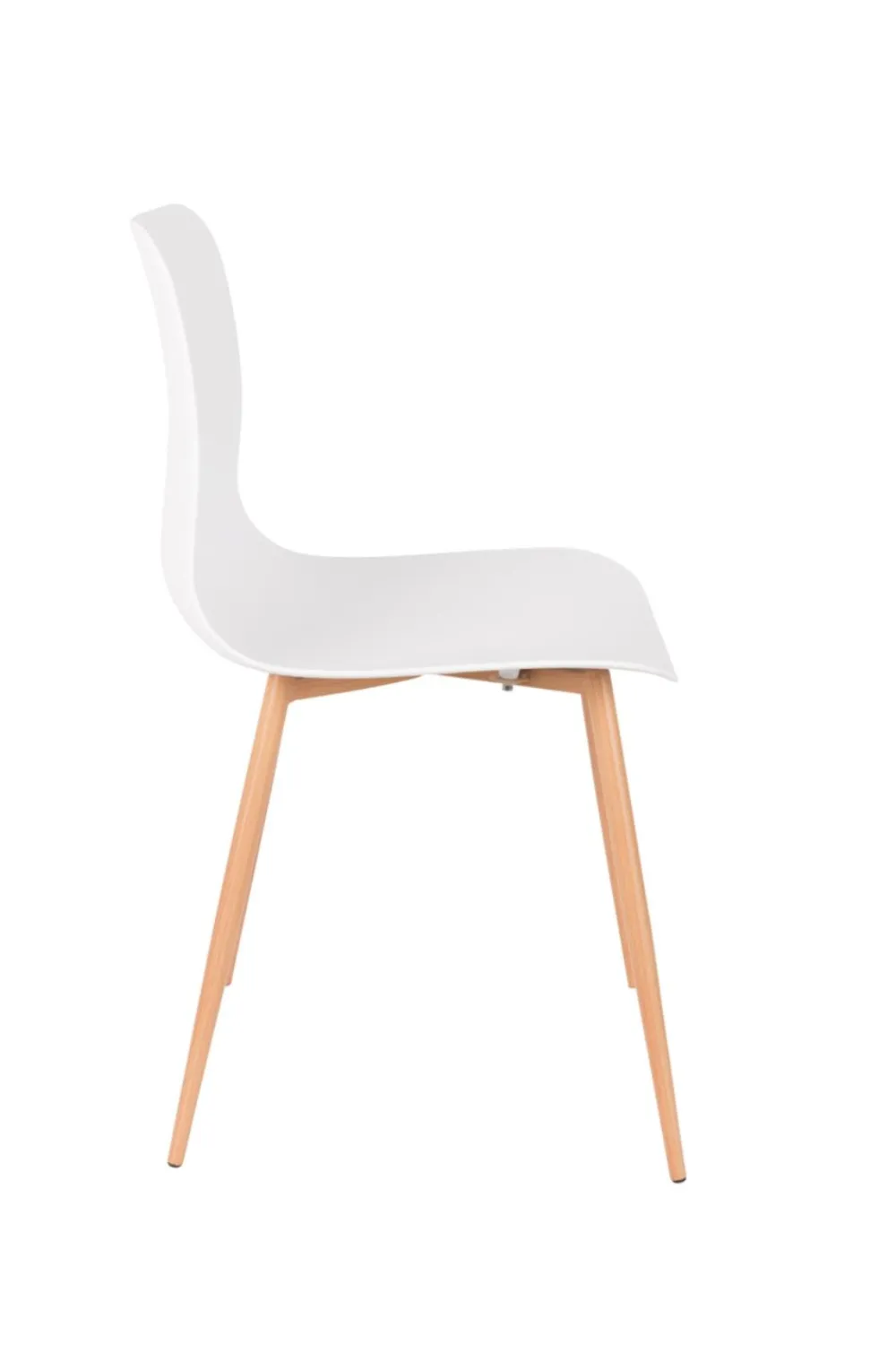 White Molded Dining Chairs (2) | DF Leon