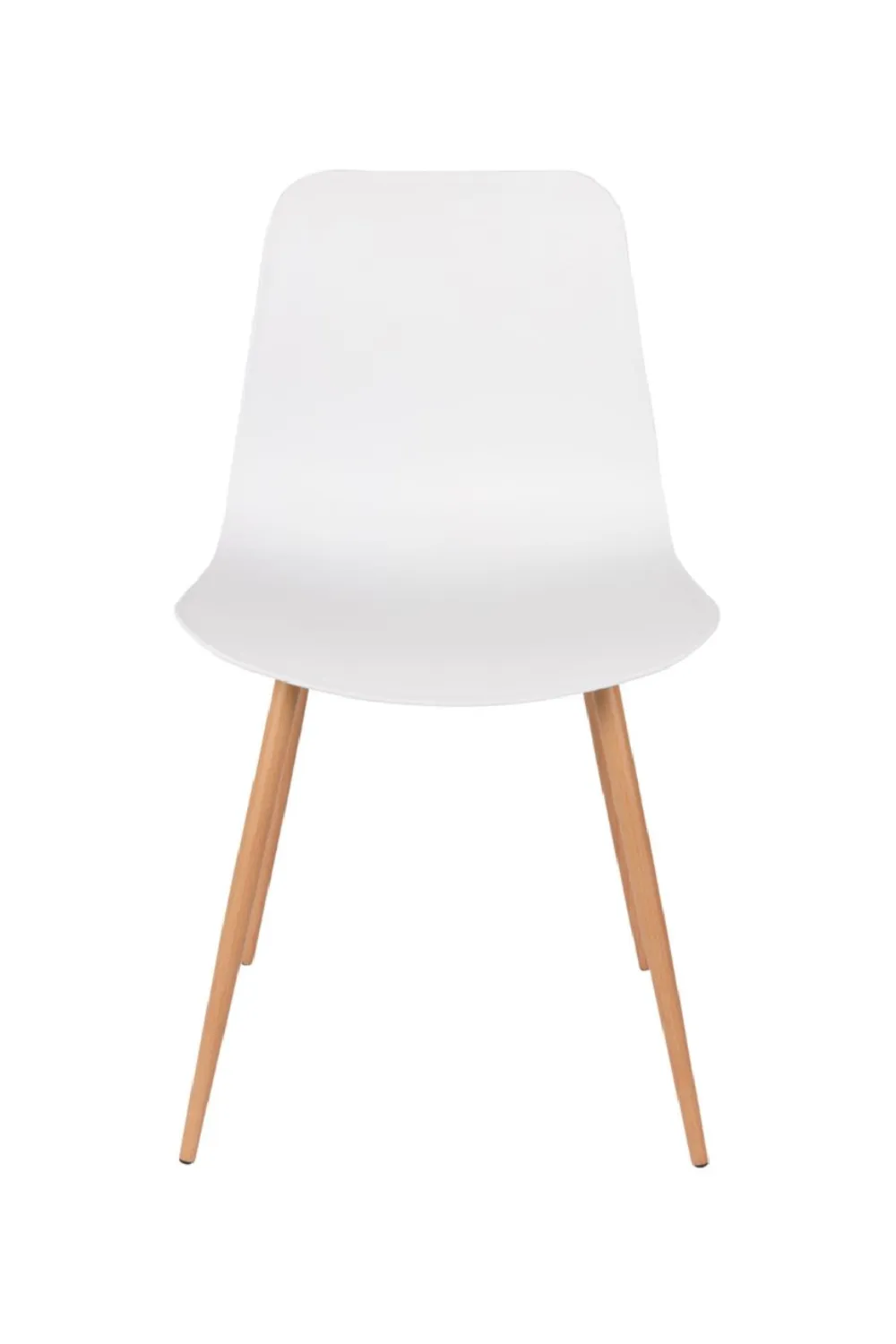 White Molded Dining Chairs (2) | DF Leon