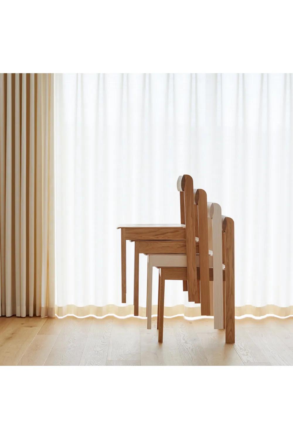 White Oak Dining Chair | Form & Refine Blueprint