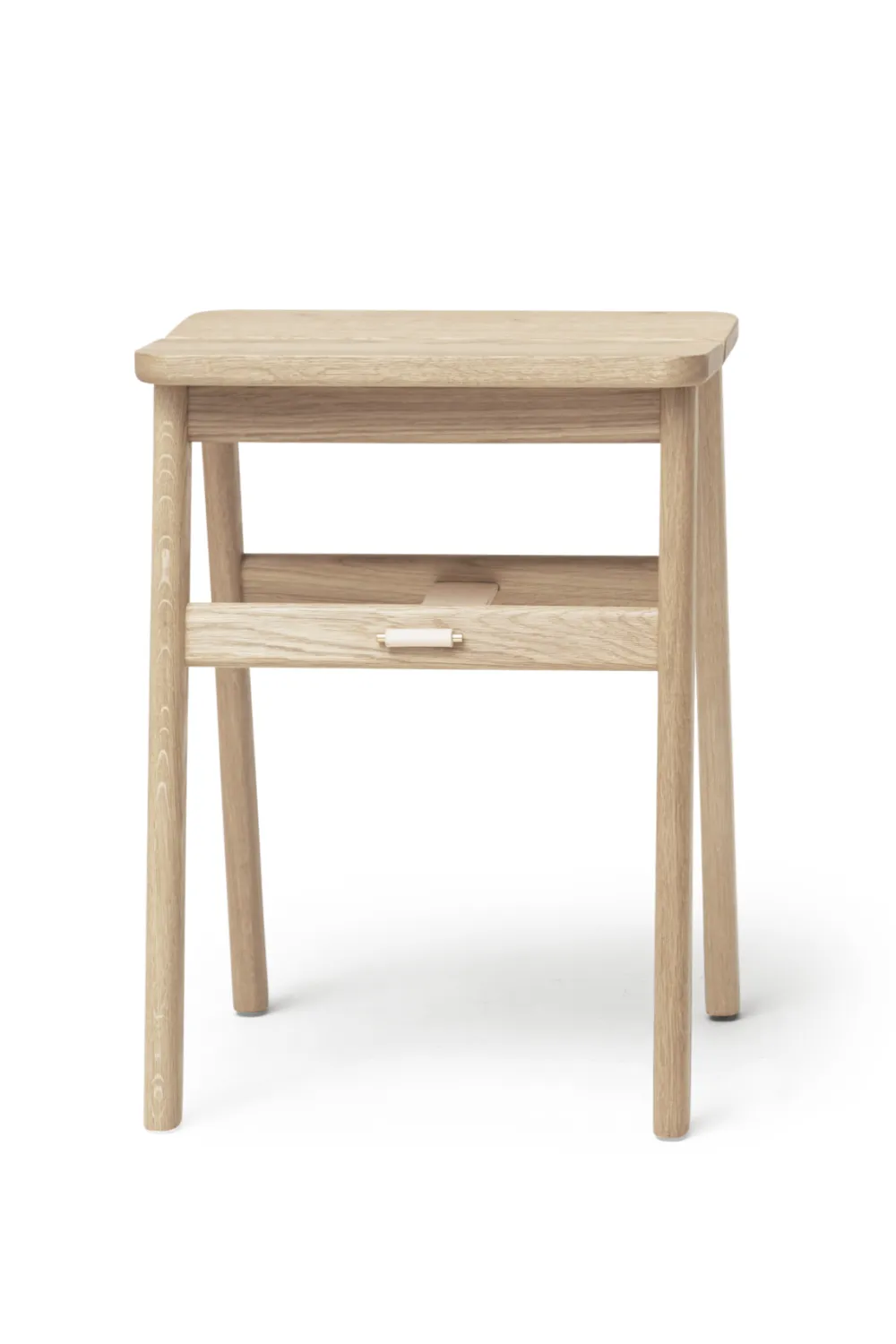 White Oak Foldable Stool | Form & Refine Angle