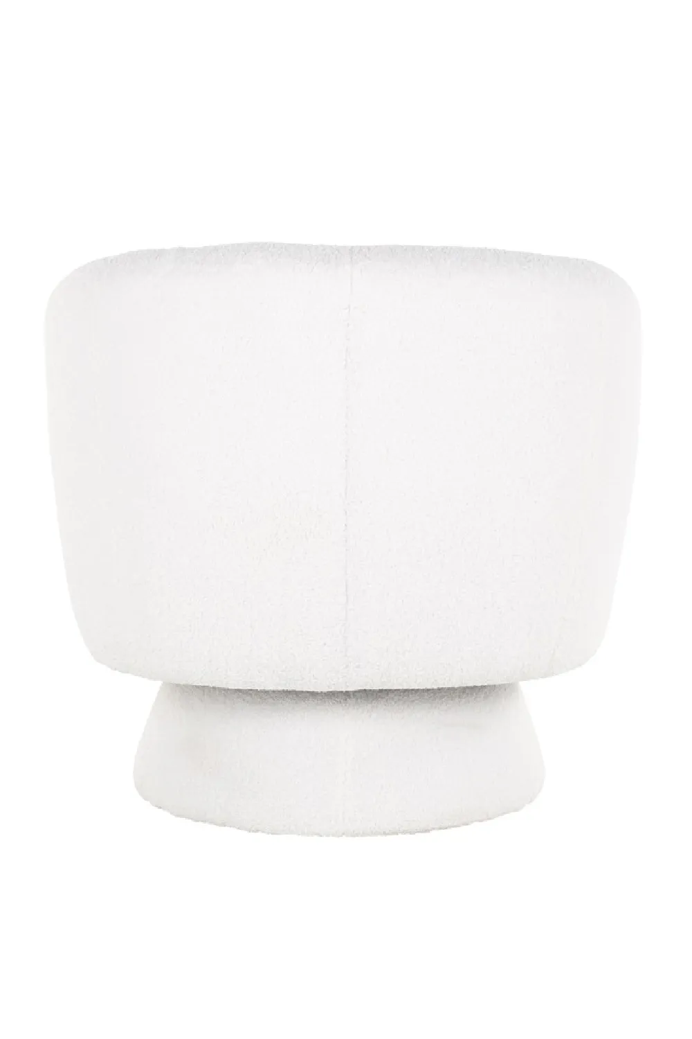 White Swivel Easy Chair | OROA Senna