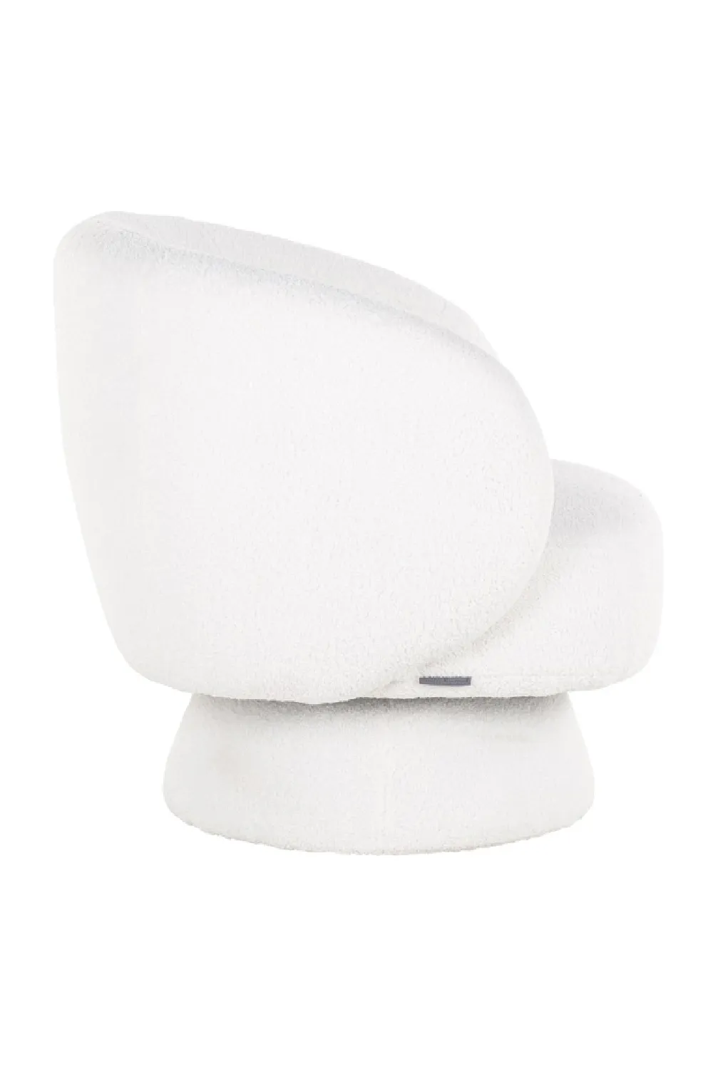 White Swivel Easy Chair | OROA Senna