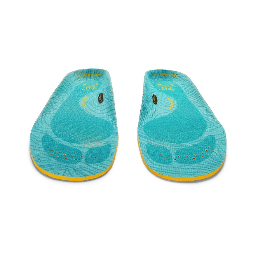 Women's Outdoor K-30 Medium Arch Insole  |  Blue