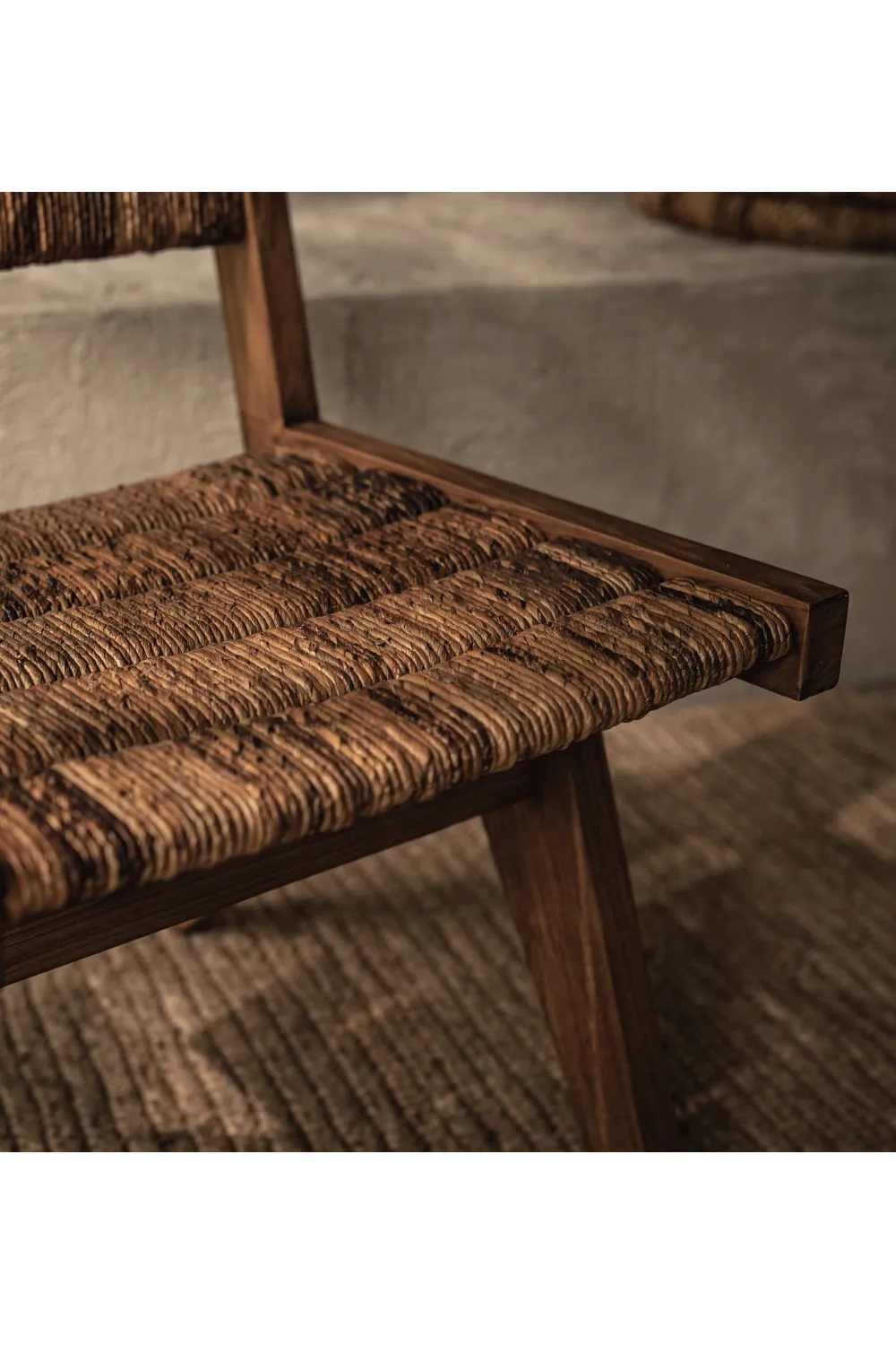 Wood Framed Abaca Dining Chair | dBodhi Brawny