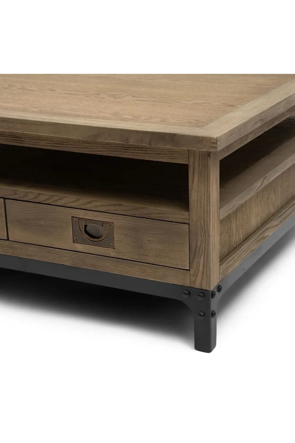 Wooden 4-Drawer Coffee Table | Rivièra Maison The Hoxton