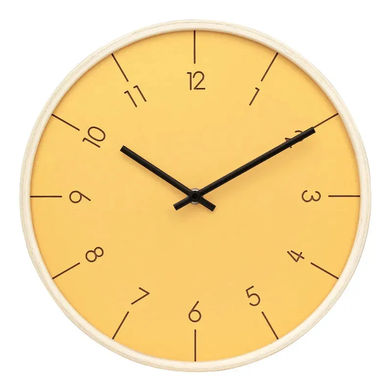 Wooden Decorative Wall Clock For Fashionable Home