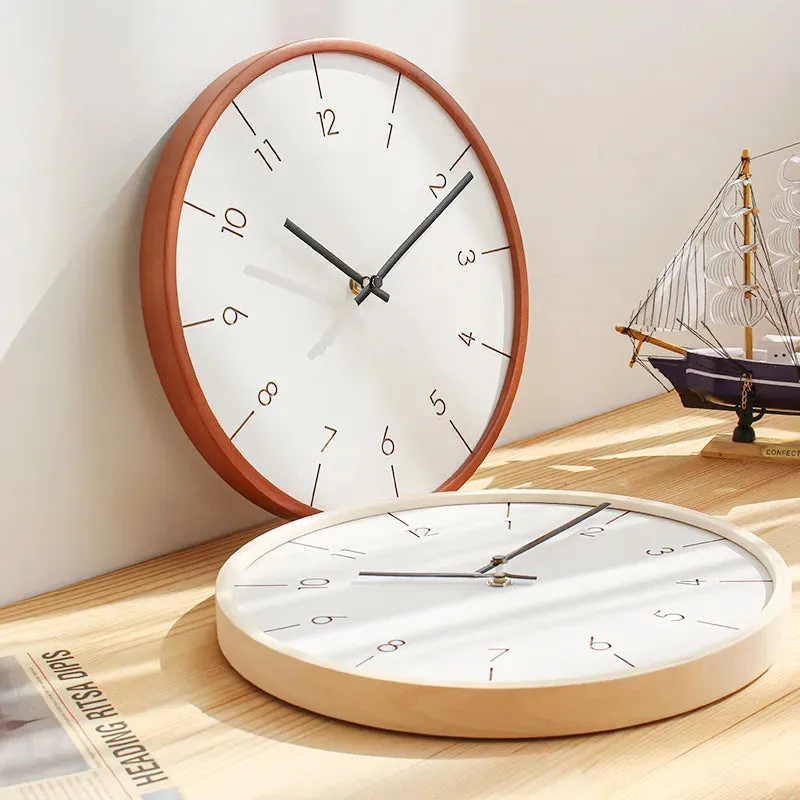 Wooden Decorative Wall Clock For Fashionable Home