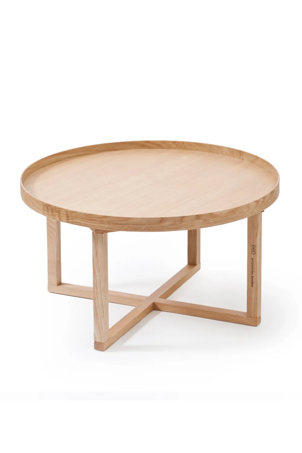 Wooden Round Coffee Table | Wireworks