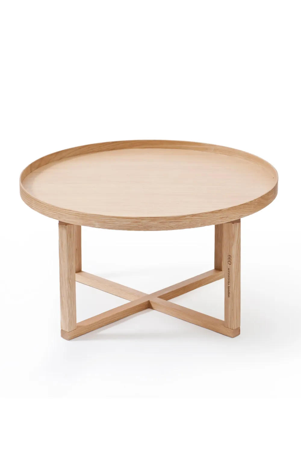 Wooden Round Coffee Table | Wireworks