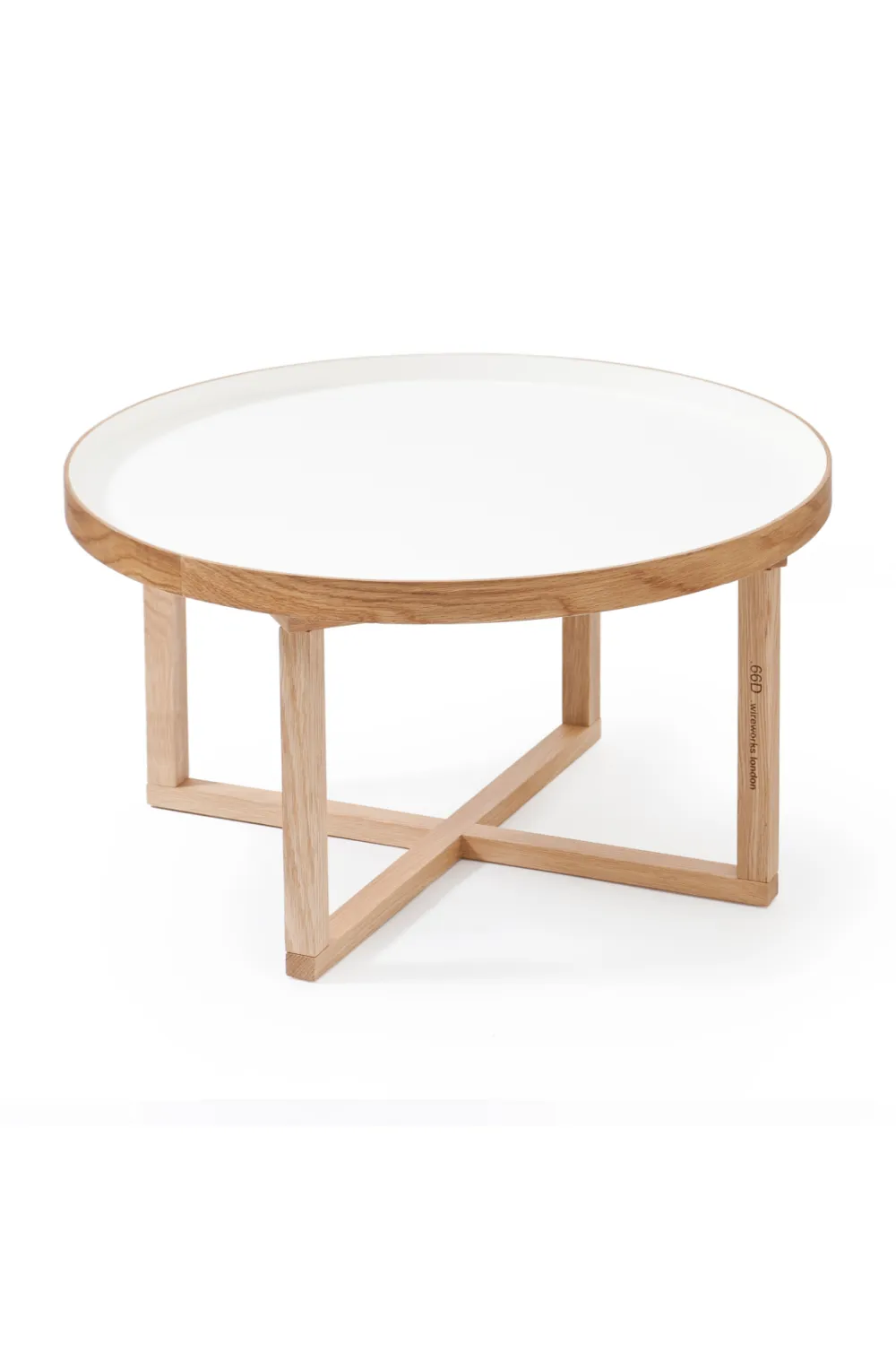 Wooden Round Coffee Table | Wireworks