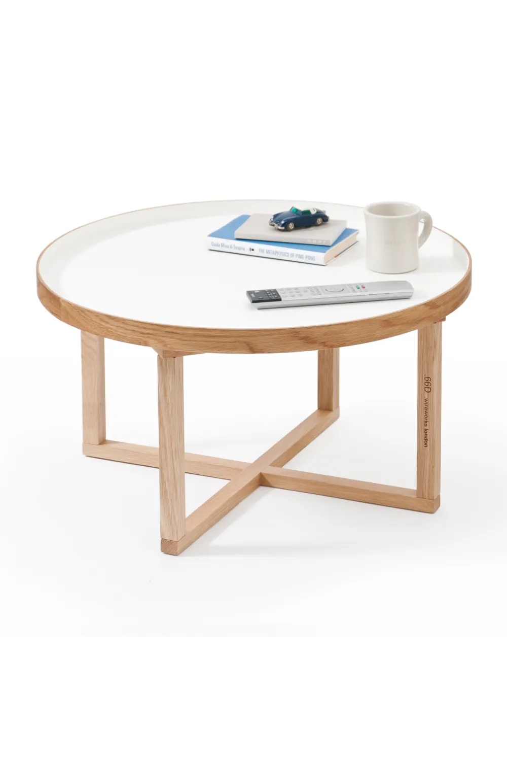 Wooden Round Coffee Table | Wireworks