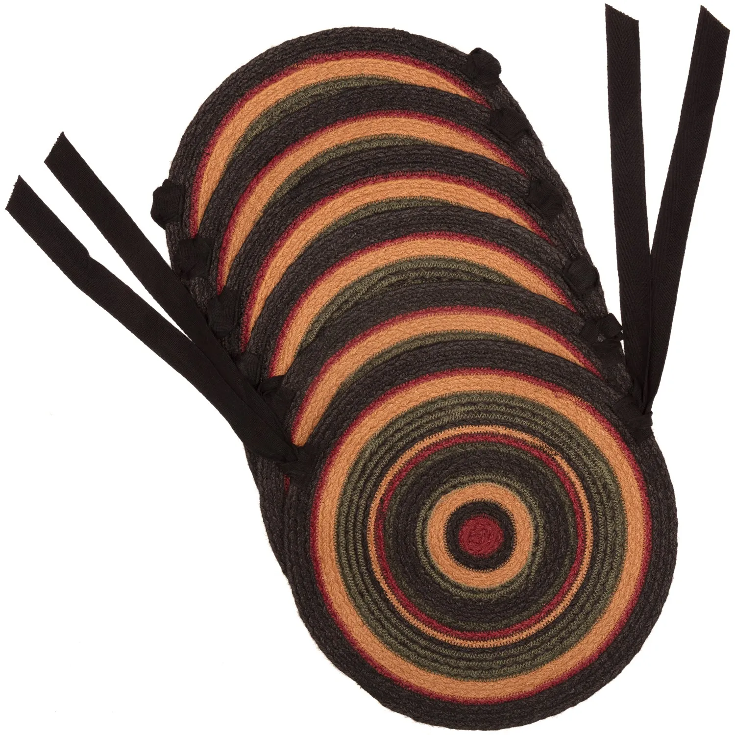 Wyatt Jute Chair Pad 15 inch Diameter Set of 6