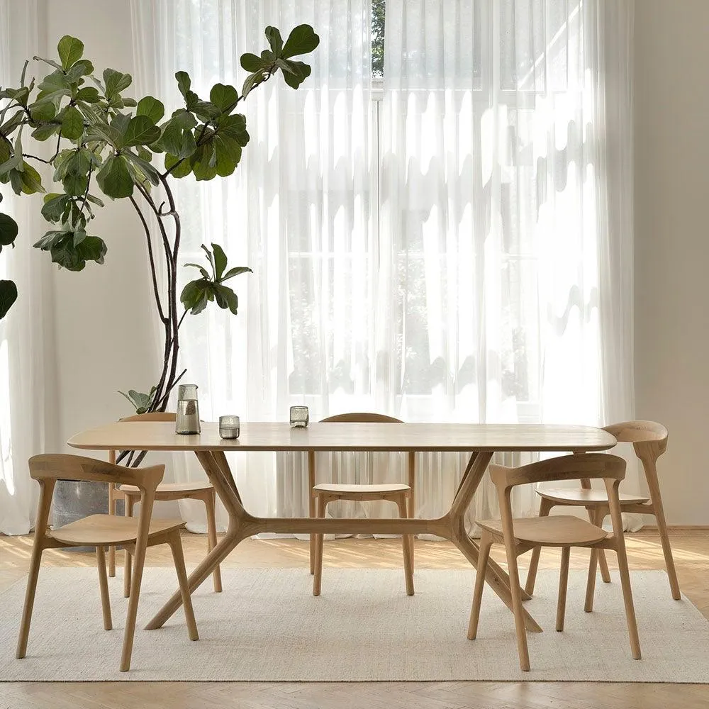 X Dining Table in Oak